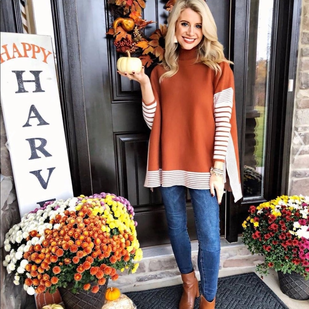 NWT cape sweater